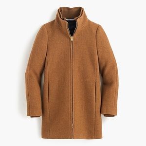 J Crew Lodge coat in Italian stadium-cloth wool